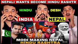 Indias Genius Plan To Make Nepal a Hindu Rashtra😱  Pakistani Reaction🇵🇰 [upl. by Verity]