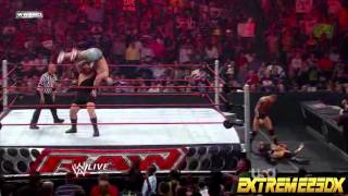 Randy Orton Vs John Cena Vs Big Show Vs Triple H  HD Raw 150609 [upl. by Ennayk186]