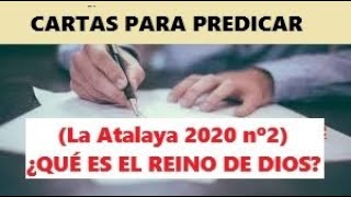 CARTAS PARA PREDICAR1 ¿Qué es el Reino de Dios [upl. by Kella]