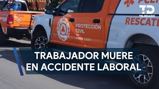 Trabajador muere en accidente laboral en Pesquería [upl. by Bremser]