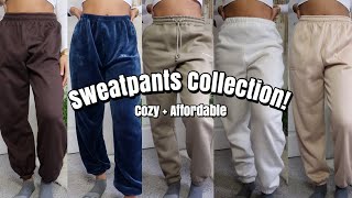 The COZIEST Sweatpants for the Fall Affordable Sweatpants Collection 2020  Places  Prices [upl. by Tera520]