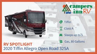 RV Walkthrough Tiffin Allegro Open Road 32SA Class A Motorhome [upl. by Rehpinnej]