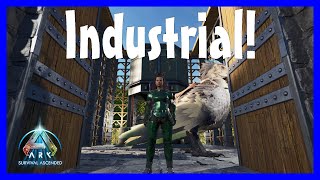 Ascended Ark  New Industrial Forge Structure [upl. by Neelsaj118]