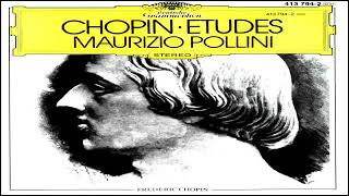 Chopin  24 Etudes Op 10  Pollini [upl. by Iona132]