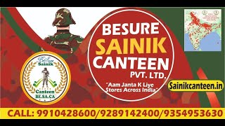 BeSure Sainik Canteen Business Opportunity  Low Investment High Return No Franchise fee Business [upl. by Nagel545]