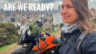 S5 🌎 Ep1 🛵 Test ride around Bogota Colombia before the new roadtrip 🛵💨 [upl. by Einner738]