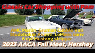 A Little Different Cars For Sale at 2023 AACA Fall Meet Hershey aaca [upl. by Nairrod629]