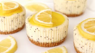 Mini Lemon Cheesecake Recipe  Top Tasty Recipes [upl. by Wystand]