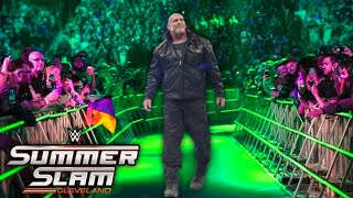 summerslam 2024 highlights Goldberg returns to WWE 2024🤯Goldberg WWE return roman reigns wwe 2024 [upl. by Anitsyrk981]