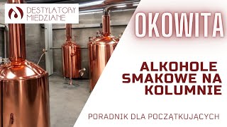 Jak destylować alkohole smakowe na kolumnie Destylacja okowity jabłkowej [upl. by Wilmette774]