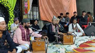 Hazi Syed mukarram ali warsi Sabri brothers live programme from rajpur [upl. by Dranyar745]