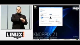 Klaus Knopper Knoppix  die CeBIT Edition [upl. by Nuajed616]