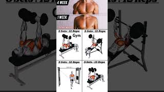 Chest workout at gym gymlover fitnessmotivation chestworkout shorts youtubeshorts workout [upl. by Lionel]