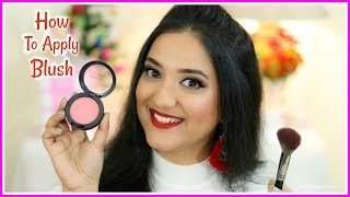 How to Apply Blush  Blush Tutorial for Beginners  Perkymegs [upl. by Anitsim]