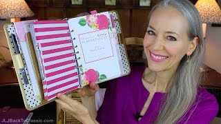 Review Franklin Covey My Minds Eye Planner Love Binder 2017 Botanical Planner Inserts and More [upl. by Arhaz]