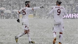 Stagione 201213  Atalanta Roma 23 [upl. by Isoais]