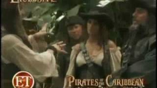 Pirates of the Caribbean 4  Behind the scenes ET [upl. by Sitof]