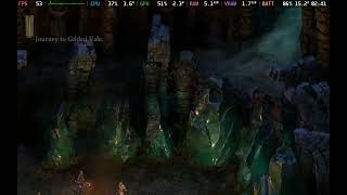 Pillars of Eternity  Steam DeckOLED gameplay [upl. by Lanos]