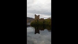 LOCH NESS Urquhart Castle view Scotland [upl. by Analat]