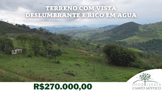 TERRENO A VENDA NO SUL DE MINAS COM VISTA PARA AS MONTANHAS E COM MUITA ÁGUA [upl. by Etiragram]