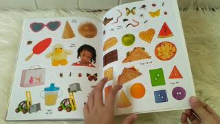 Priddy Books First Numbers Colors Shapes Sticker Book with over 500 stickers [upl. by Nissa397]