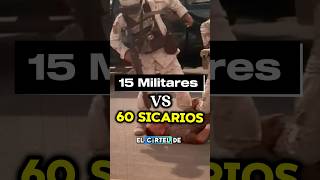 CÓMO ENFRENTAR a 60 SICARIOS con SOLO 15 MILITARES MÉXICO 🇲🇽☠️⚔️mexico shorts narcos military [upl. by Ginsberg]