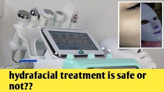 hydrafacial treatment 7in 1 complete tutorial method  hydrafacial complete steps and their purpose [upl. by Eidaj]