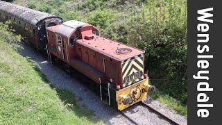 Wensleydale Railway Spring Running [upl. by Akoek]