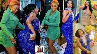 Chika Ike and Ini Edo Dance Moves at Chika Ikes Birthday party [upl. by Claman942]