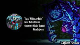 REMASTER Metroid Fusion Nightmare Battle [upl. by Ermin632]