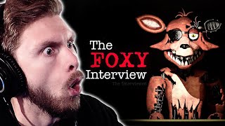 FNAF SFM FNAF INTERVIEW ANIMATION quotAn Interview with Foxyquot by jgems REACTION [upl. by Louie]