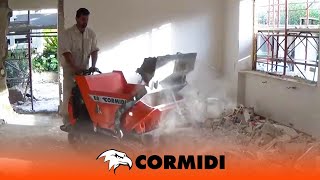 Selfcharging crawler motor minidumper C60  Cormidi [upl. by Lindemann]