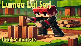 Minecraft 21  LUMEA LUI SERJSATUL SE MĂREŞTE [upl. by Eradis]