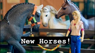 New Horses at Silver Star Stables  Short Schleich Movie [upl. by Alexina]