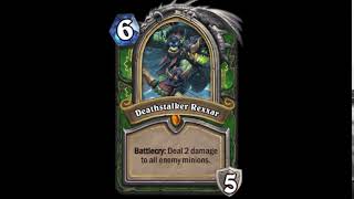 The Eternal hunt has Begun  Deathstalker Rexxar  Hearthstone [upl. by Atiuqel]