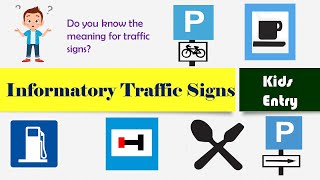 Informatory Signs with meaning List of traffic signs informatory road signs in India safety signs [upl. by Mike]