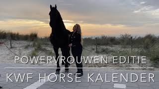 KWF Horse Kalender de Powervrouwen editie jaarkalender 2022 [upl. by Eerazed]