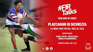 FIRTalks  Ep18 Placcaggio di sicurezza la roadmap FIR dal 2023 al 2026 [upl. by Dawson]