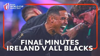 Thrilling 37phase final attack  Ireland v New Zealand  Rugby World Cup 2023 [upl. by Ahsenom]