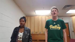 Lovely  Billie Eilish and Khalid Duet Cover by Josh and Anastazia [upl. by Eissirk]