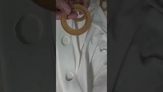 HOW TO ATTACH EYELETS INTO CURTAINS  EASY EASY shorts [upl. by Aneerehs]