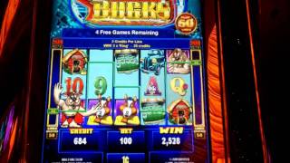 Busta Bucks Slot Bonus  Ainsworth [upl. by Goldin]