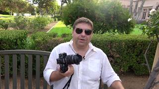 Olympus OMD EM1II Kipon AF adapter test with Canon EF mount lenses [upl. by Anidan]