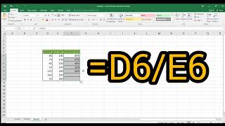 how to calculate percentage in excel  percent kaise nikale  percentage kaise nikala jata hai [upl. by Notnroht]