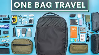 How To Pack a Carryon for One Bag Travel [upl. by Elbys]