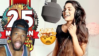 Enjoy Enjaami  Kuthu Version by Narvini Dery amp Vashanth Sellathurai REACTION [upl. by Bowe]