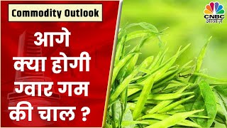 Guar Share News आगे क्या होगी ग्वार गम की चालआखिर कितनी है पैदावार Commodity OutlookCNBC Awaaz [upl. by Archaimbaud]