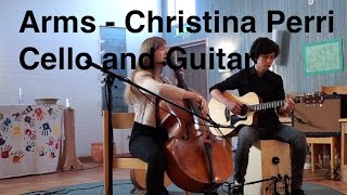 Christina Perri  Arms LIVE cover by Bo amp Josefine [upl. by Eissim]