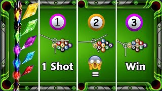 8 ball pool  Best 3 shots on 9 ball 🤯 Bismuth Cue Level Max [upl. by Suertemed]