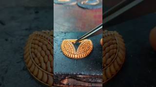 Gold pendant making shorts reels viral jewellery kartickmondalgold [upl. by Stephine950]